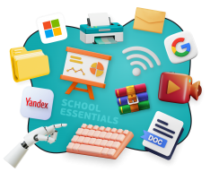 Цифровая база для школьника - КИБЕРшкола программирования для детей, компьютерные курсы для школьников, начинающих и подростков - KIBERone г. Куркино