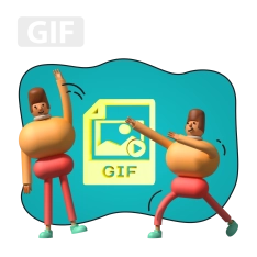 Gif-анимация - КИБЕРшкола программирования для детей, компьютерные курсы для школьников, начинающих и подростков - KIBERone г. Куркино