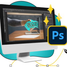Волшебный Photoshop - КИБЕРшкола программирования для детей, компьютерные курсы для школьников, начинающих и подростков - KIBERone г. Куркино