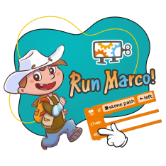 Run Marco - КИБЕРшкола программирования для детей, компьютерные курсы для школьников, начинающих и подростков - KIBERone г. Куркино