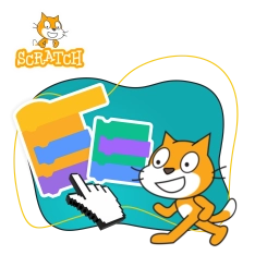 Scratch. Продвинутый уровень – создаём игры, как маленькие разработчики! - КИБЕРшкола программирования для детей, компьютерные курсы для школьников, начинающих и подростков - KIBERone г. Куркино