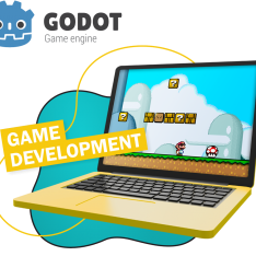 Godot.  Основа создания легендарных игр - КИБЕРшкола программирования для детей, компьютерные курсы для школьников, начинающих и подростков - KIBERone г. Куркино