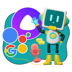 Голосовой помощник Алиса - КИБЕРшкола программирования для детей, компьютерные курсы для школьников, начинающих и подростков - KIBERone г. Куркино