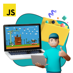 Программирование на JavaScript. Учимся создавать игры! - КИБЕРшкола программирования для детей, компьютерные курсы для школьников, начинающих и подростков - KIBERone г. Куркино