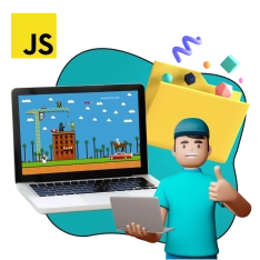 JavaScript + AI. Проектное обучение + геймификация + AI-помощники - КИБЕРшкола программирования для детей, компьютерные курсы для школьников, начинающих и подростков - KIBERone г. Куркино