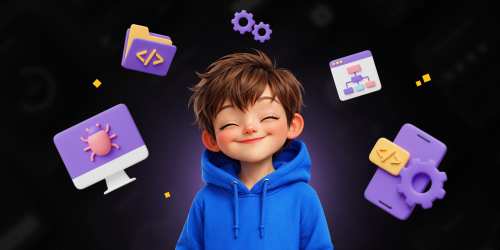 Идеальный сайт с нуля: код, дизайн и AI-помощник - КИБЕРшкола программирования для детей, компьютерные курсы для школьников, начинающих и подростков - KIBERone г. Куркино